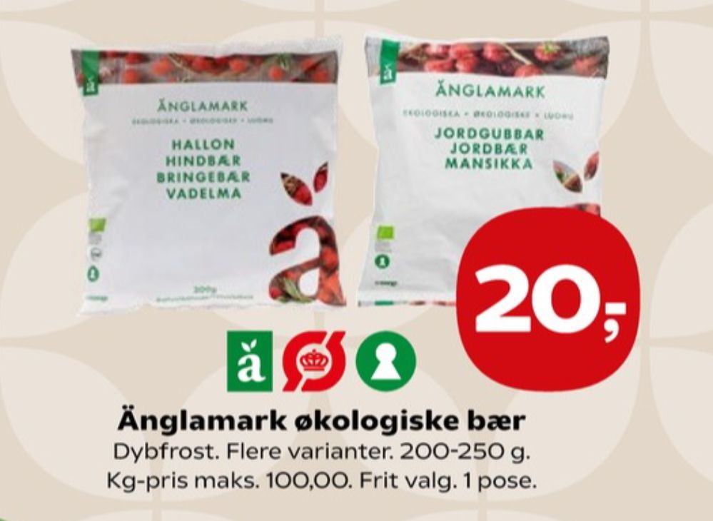 Änglamark, Jordbær