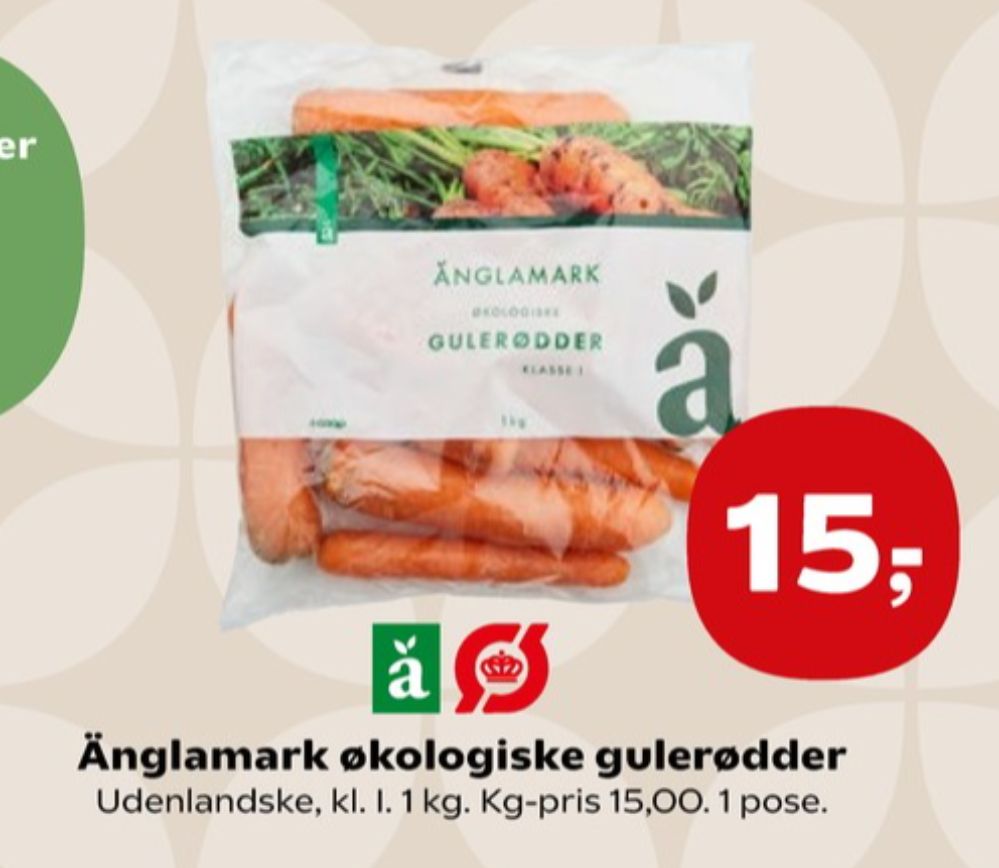Änglamark, Gulerødder