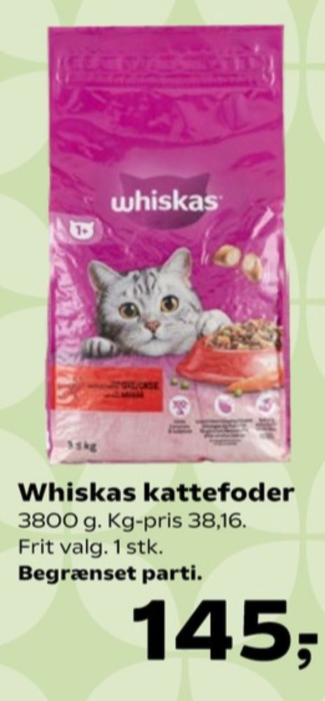 Whiskas, Kattefoder