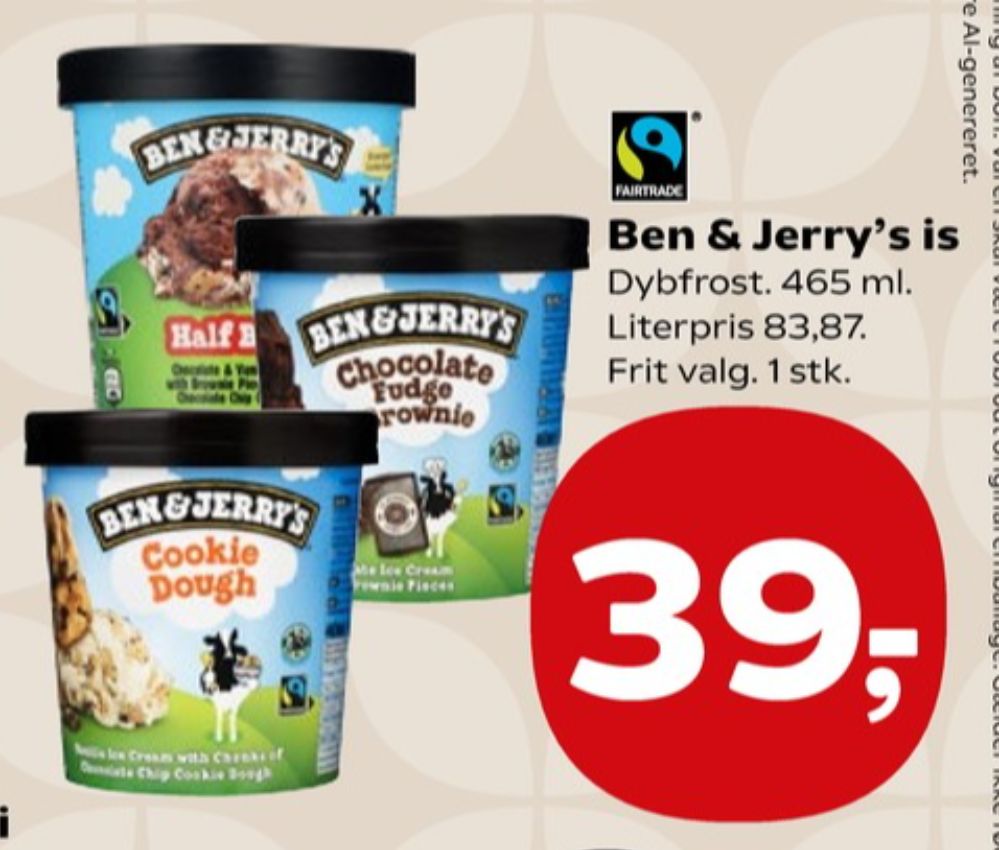 Frisko Ben & Jerry's, Cookie Dough is