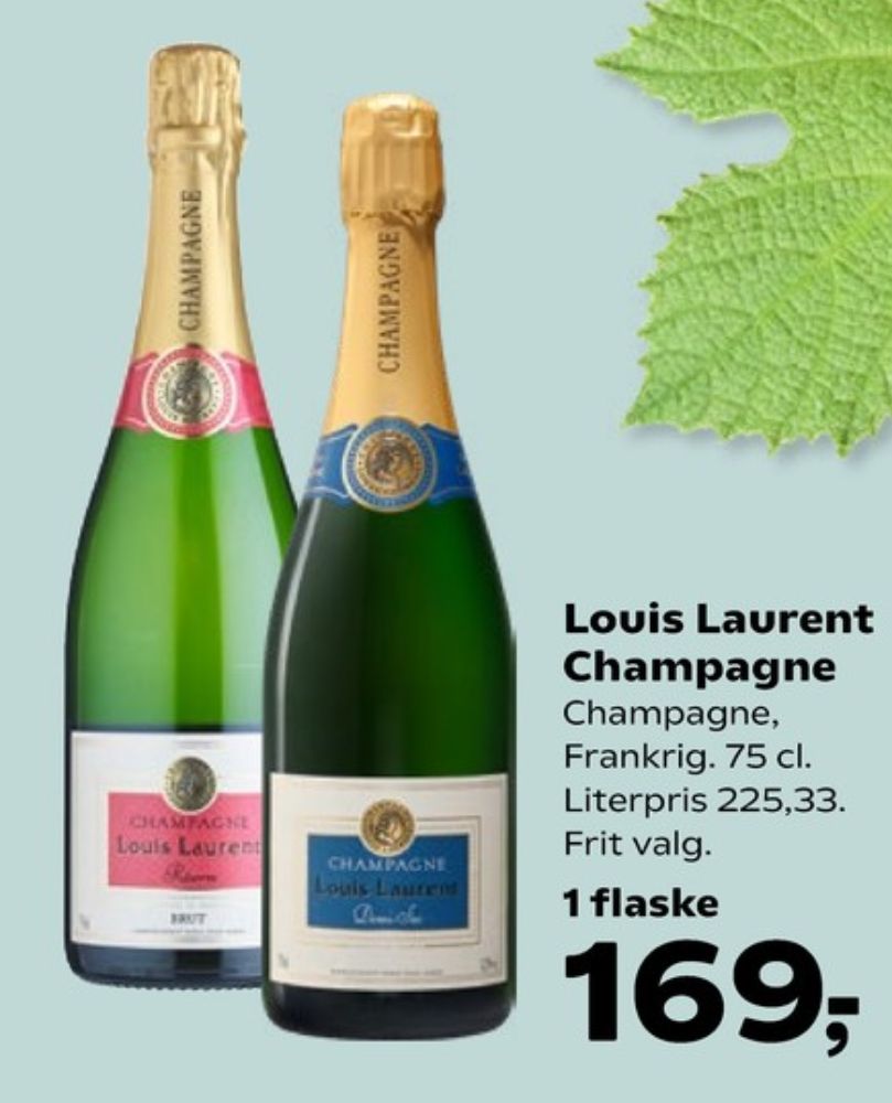 Louis Laurent, Champagne