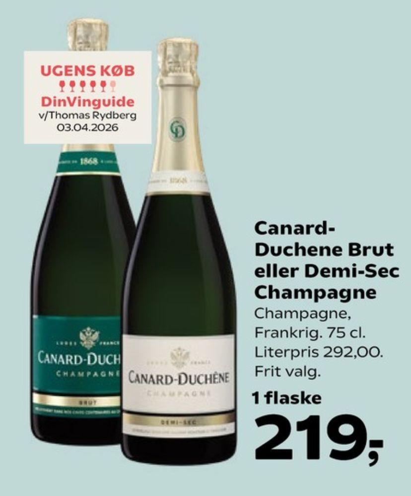 Canard-Duchene, Champagne