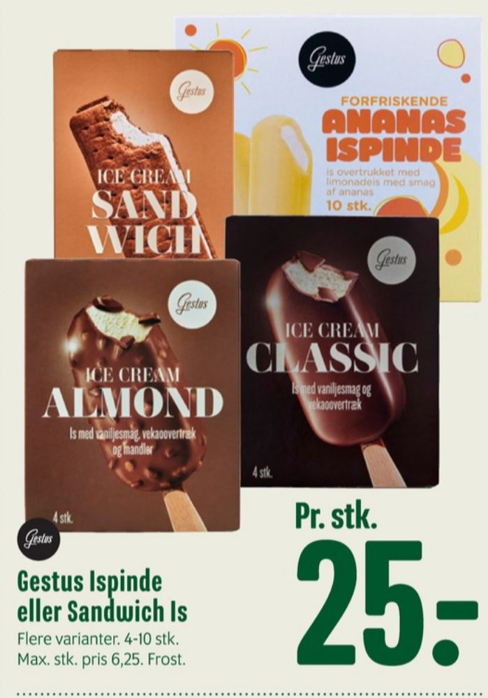 Gestus Ananas, Ispinde