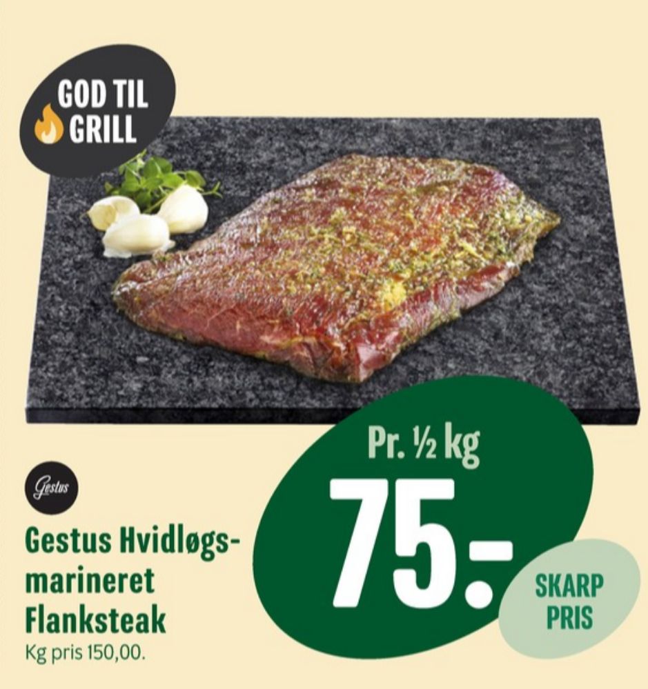 Gestus, Flanksteak