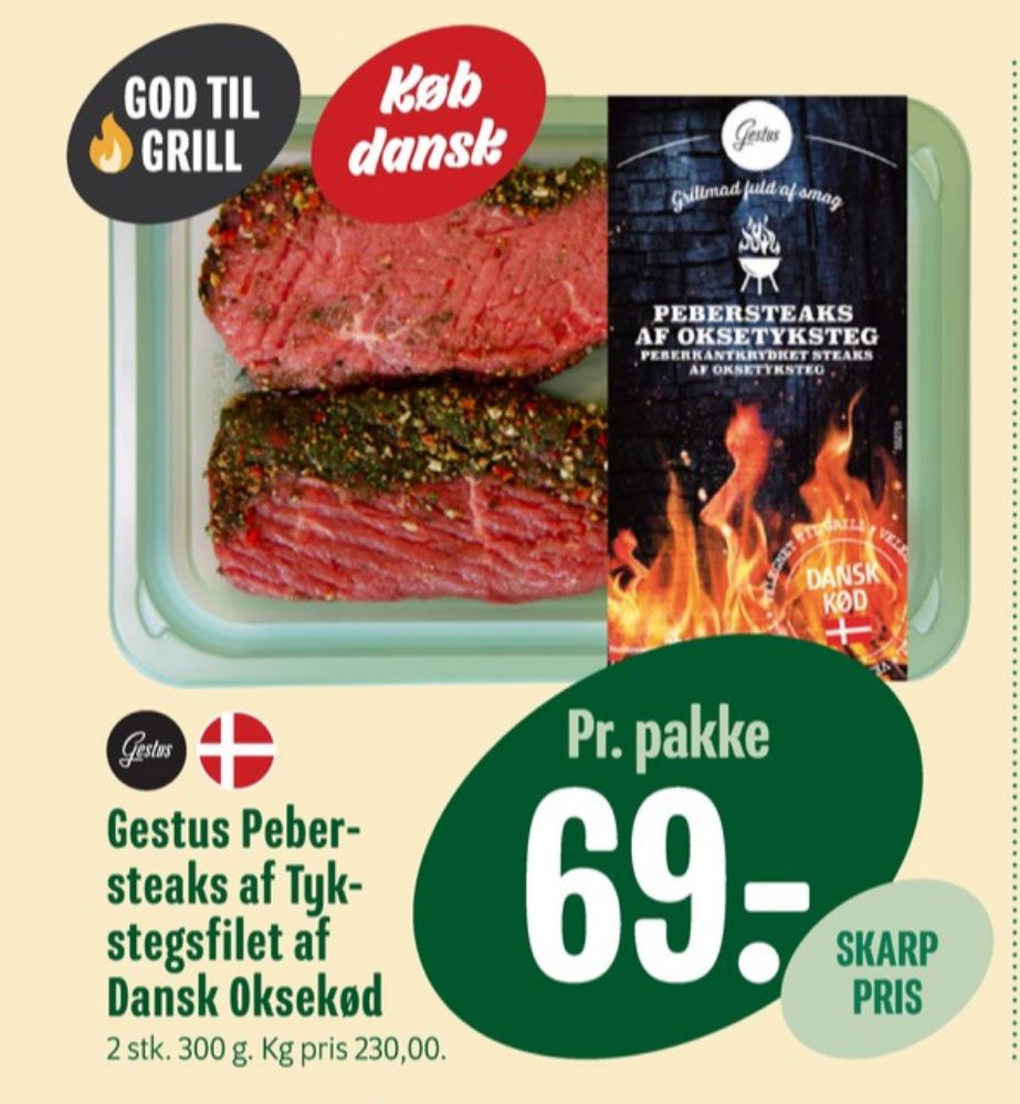 Gestus, Oksesteaks