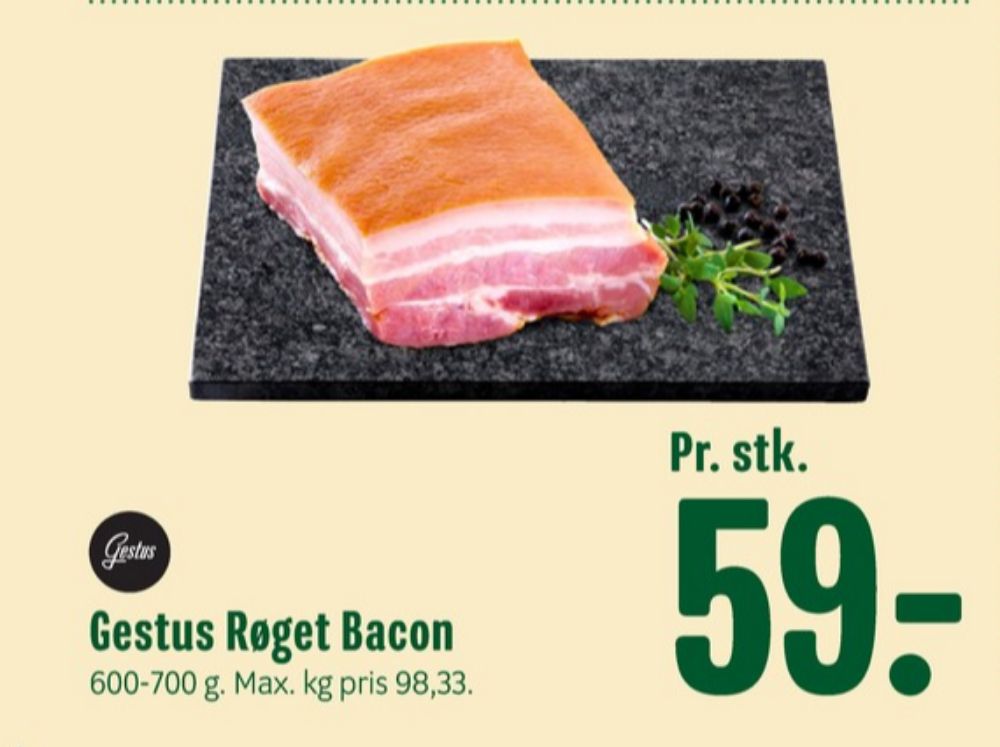 Gestus, Bacon