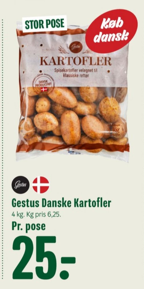 Gestus, Kartofler