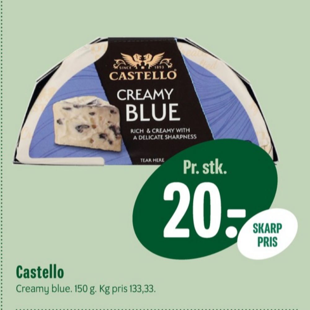 Castello Creamy Blue, Skimmelost