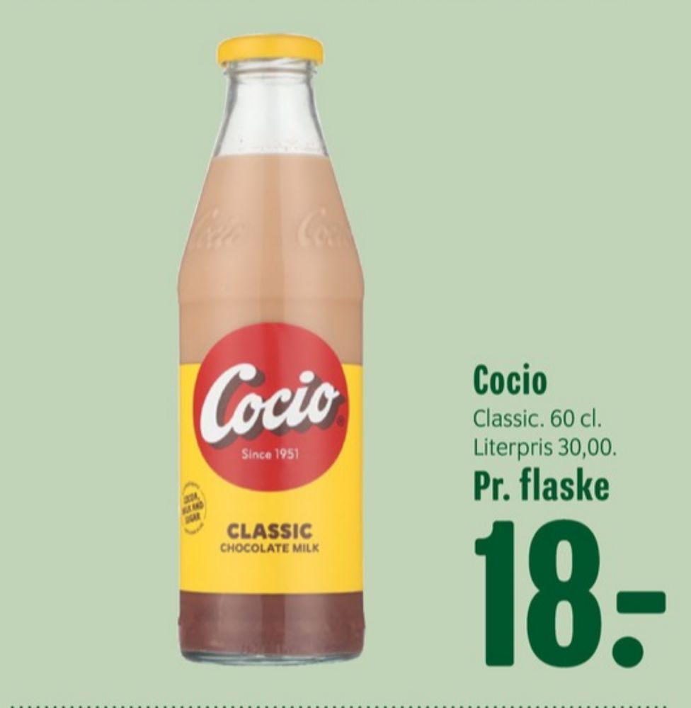 Cocio, Chokolademælk Classic