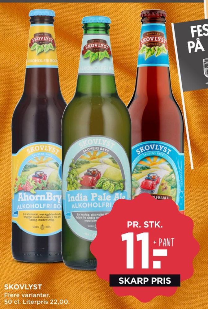 Skovlyst Ellebryg Forår, Øl - Alkoholfri
