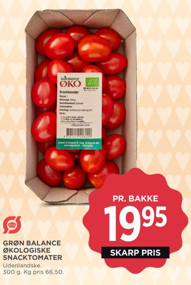 Grøn Balance, Tomater
