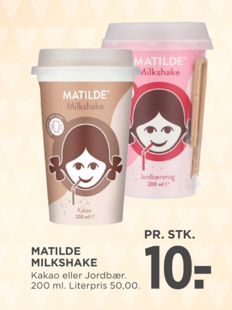 Matilde, Milkshake Kakao
