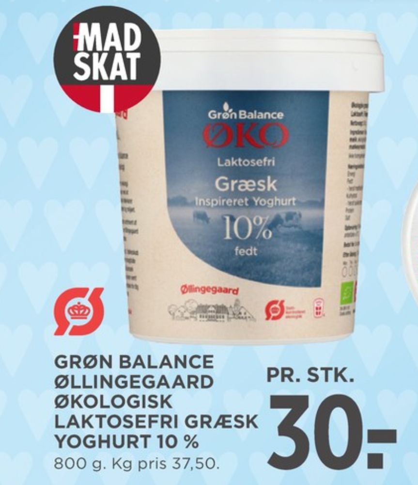 Grøn Balance Øllingegaard, Græsk Yoghurt 10%
