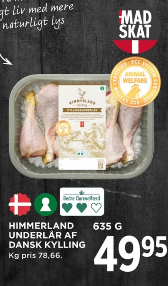 Himmerland Kylling, Kyllingeunderlår