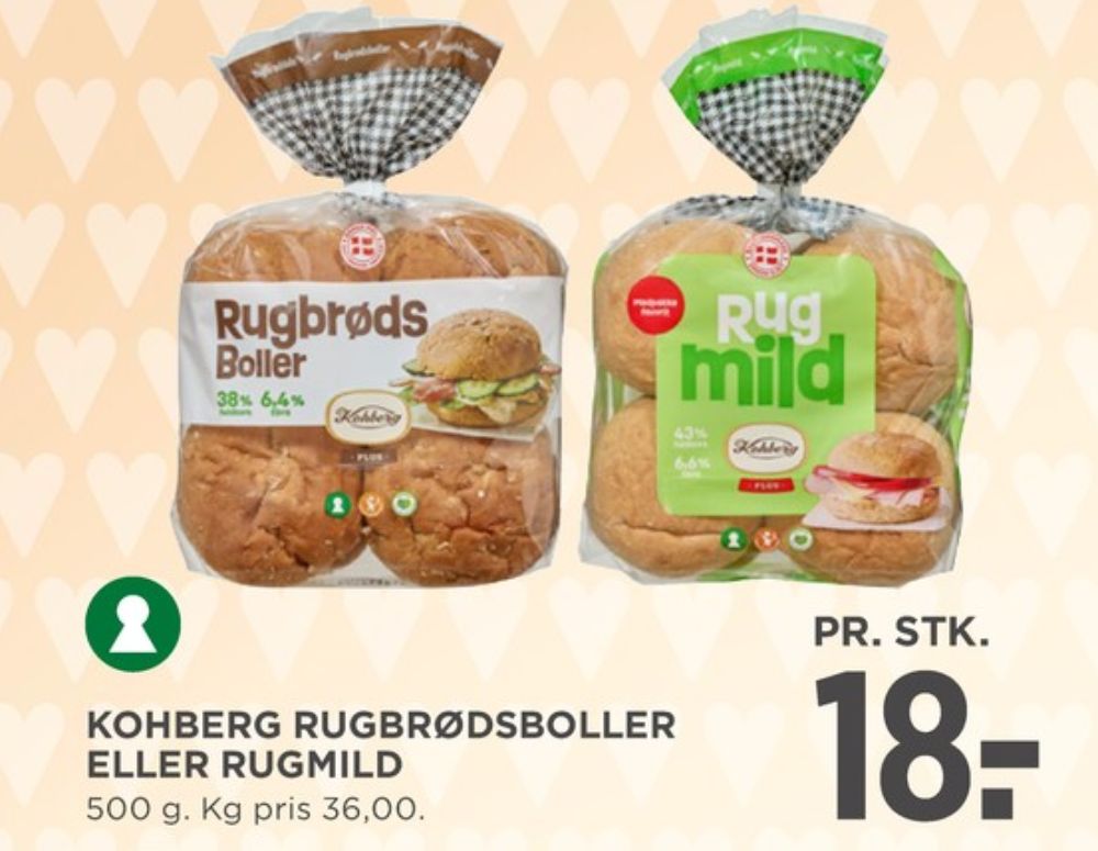 Kohberg, Rugmildsboller