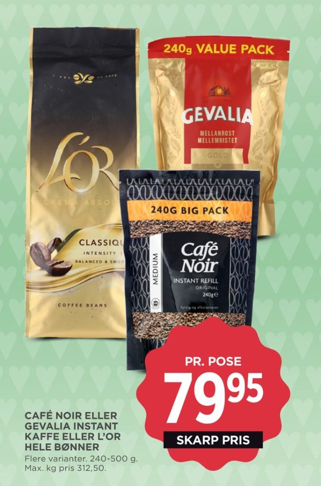 Cafe Noir, Instant Kaffe