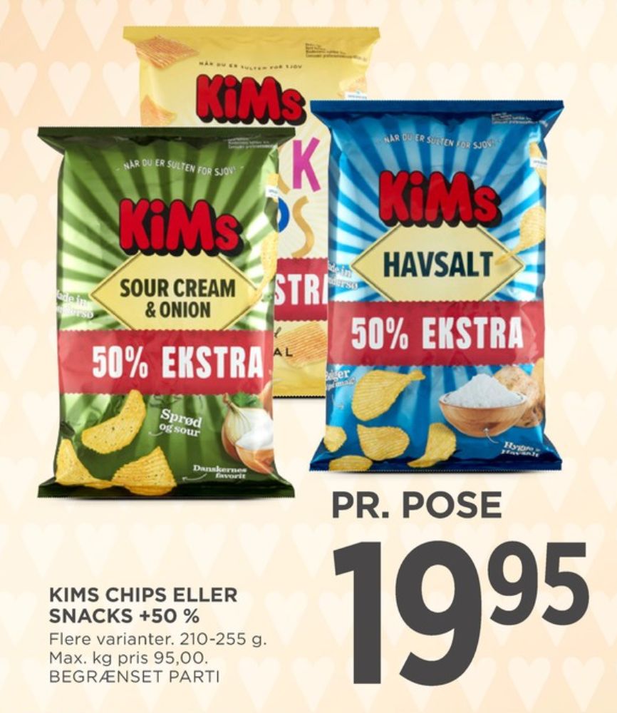 Kims, Sour Cream & Onion Chips