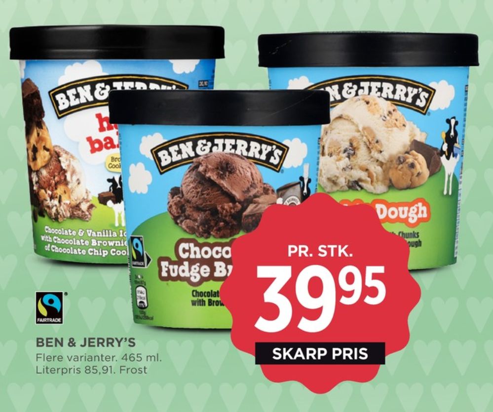 Frisko Ben & Jerry's, Cookie Dough is
