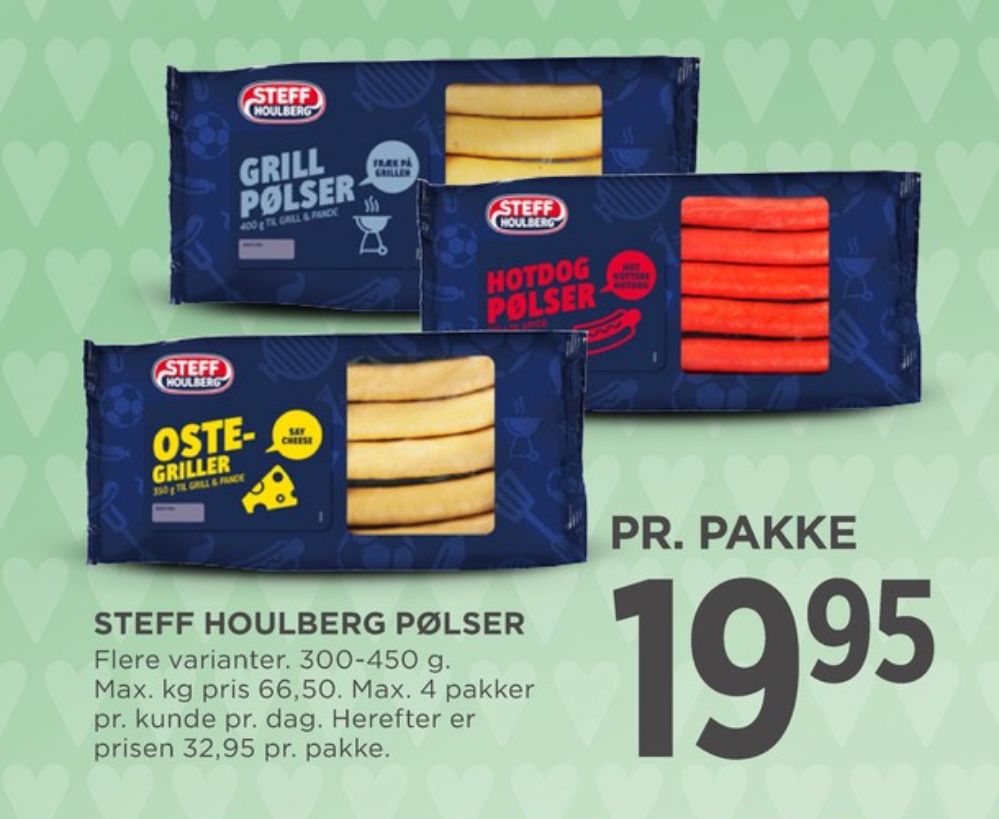 Steff Houlberg, Grillpølser