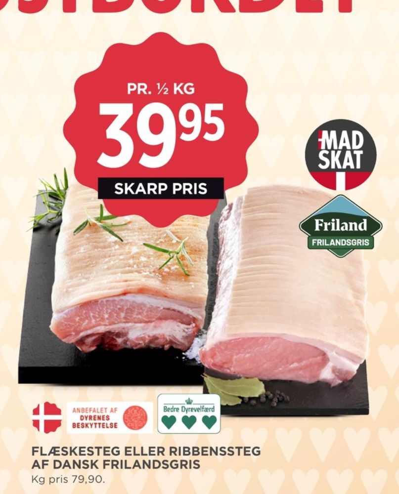 FRILAND Frilandsgris, Flæskesteg