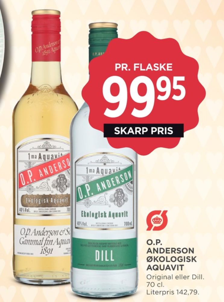 OP Anderson Original, Akvavit
