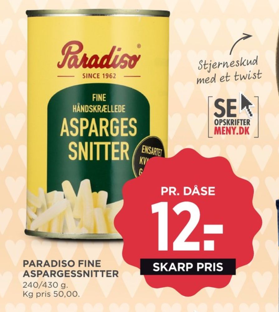 Paradiso, Asparges