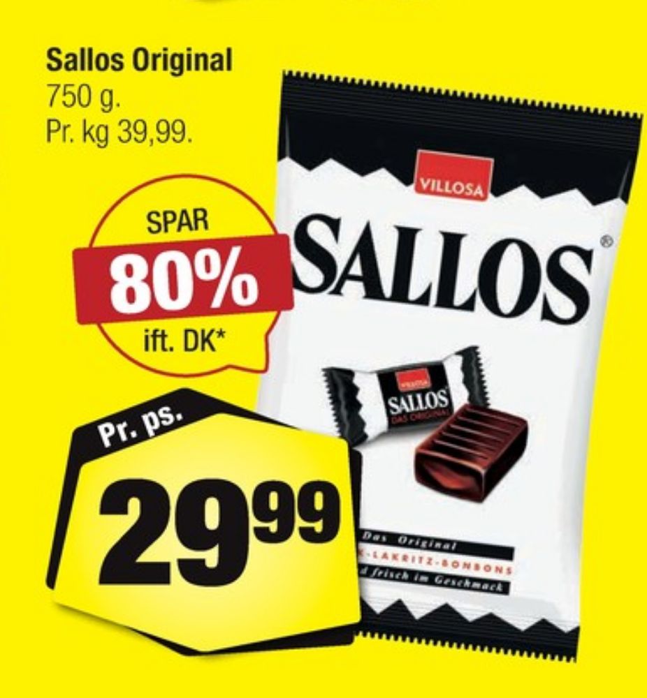 Sallos, Bolsjer