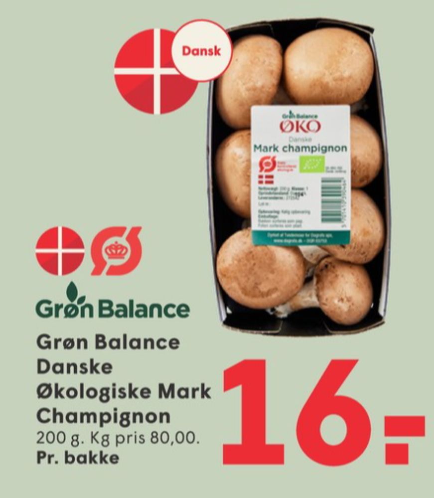 Grøn Balance, Champignon