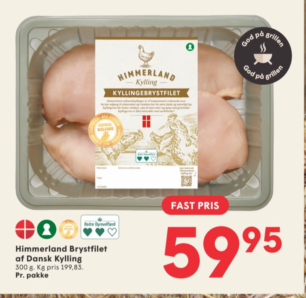 Himmerland Kylling, Kyllingebrystfilet