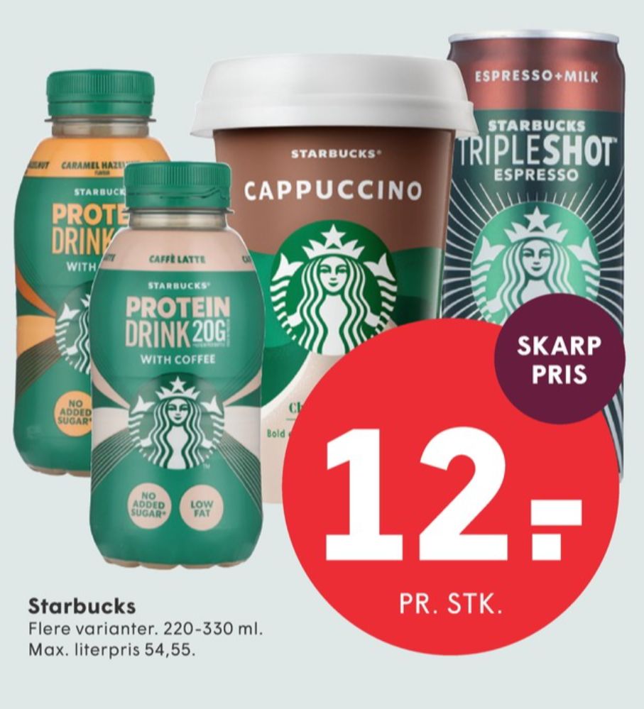Starbucks, Protein Iskaffe