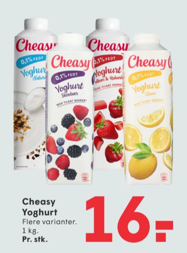 Cheasy, Skovbær Yoghurt 