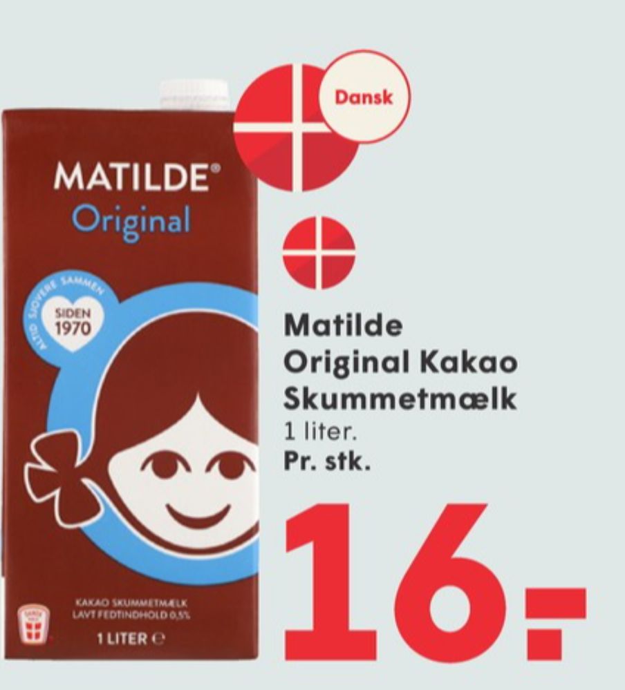 Matilde, Kakaomælk