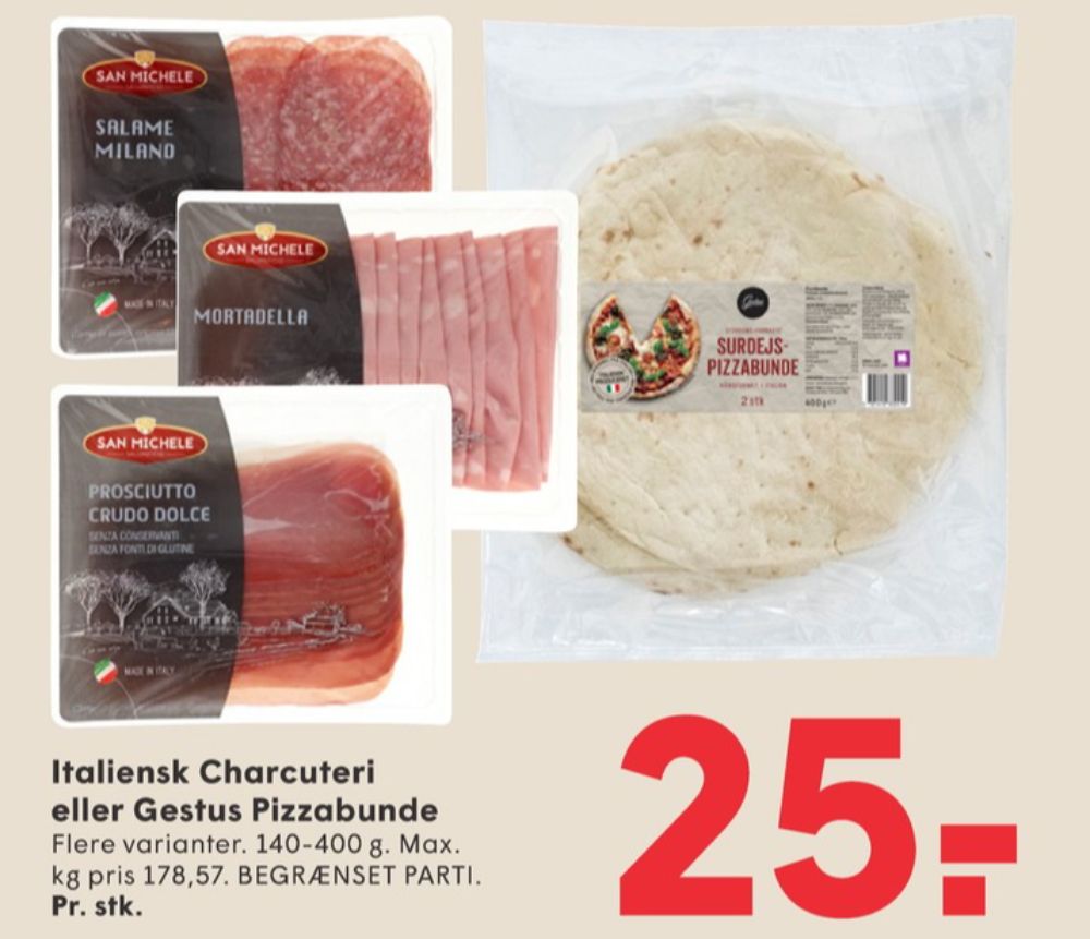 Gestus, Pizzabunde