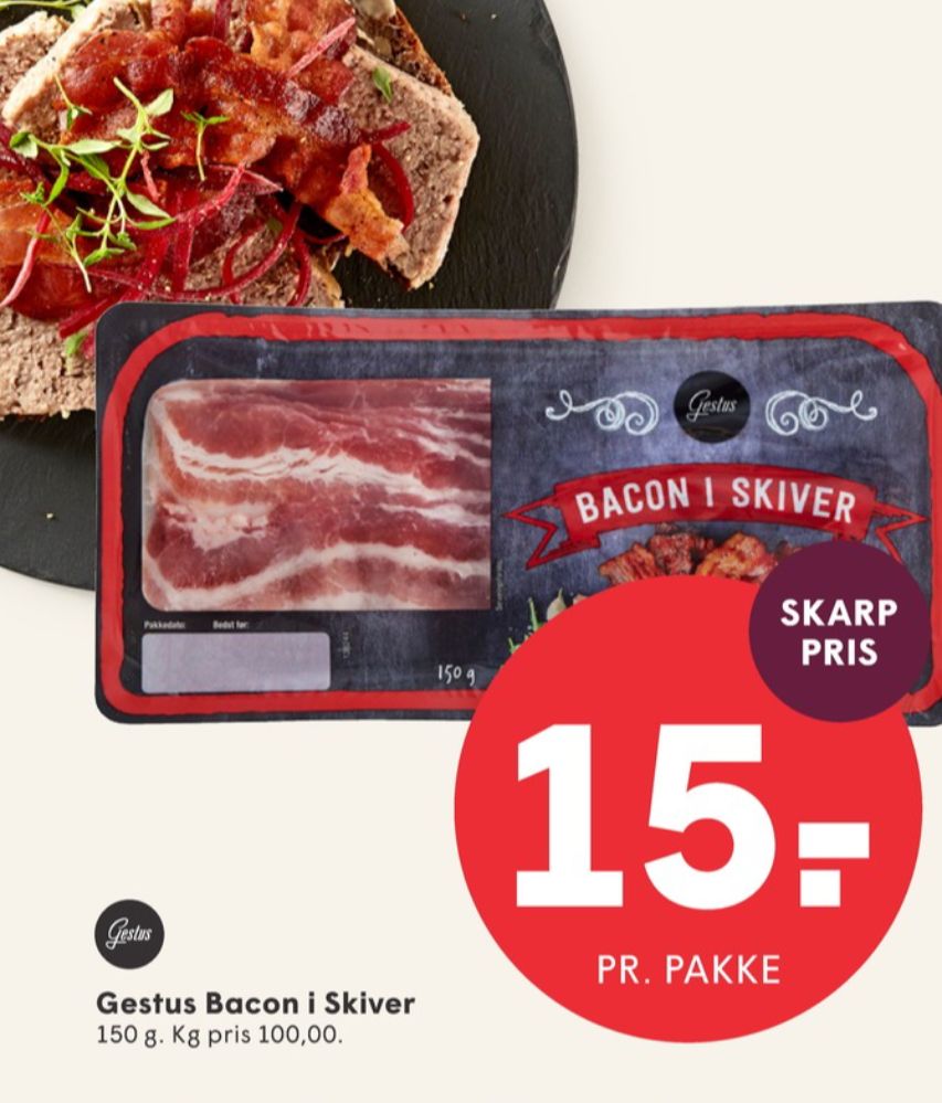 Gestus, Baconskiver