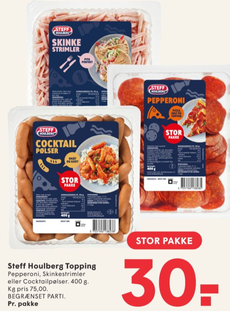 Steff Houlberg, Pepperoni