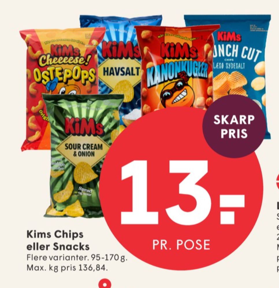 Kims, Crunch Cut Chips Læsø Sydesalt