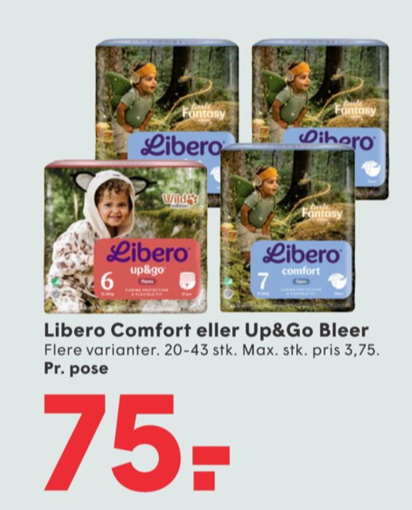 Libero Comfort, Bleer str 3 5-8 kg
