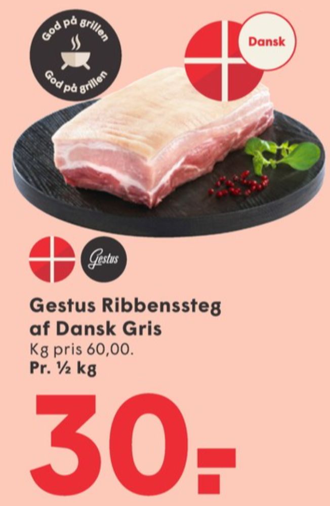 Gestus, Ribbensteg