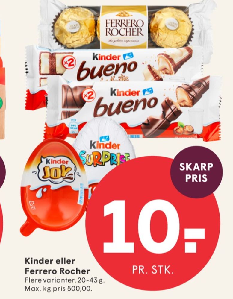 Ferrero Rocher, Dessertchokolade