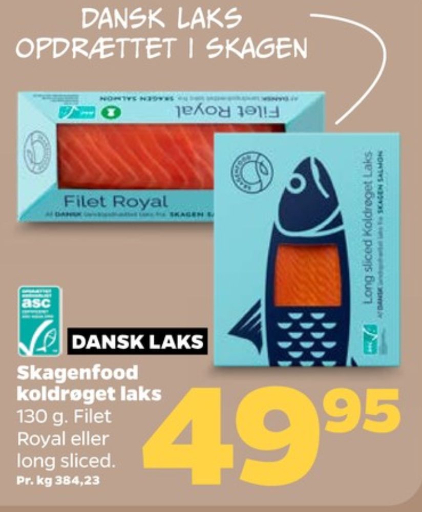 Skagenfood , Laks i skiver