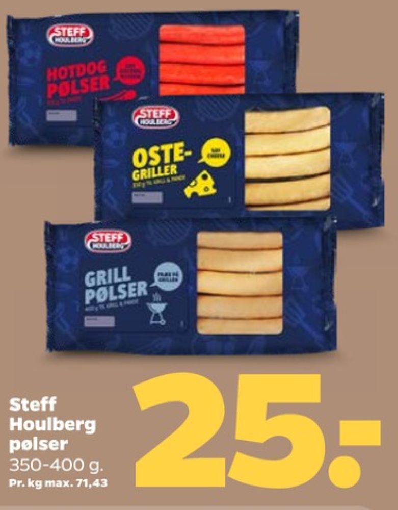 Steff Houlberg, Grillpølser