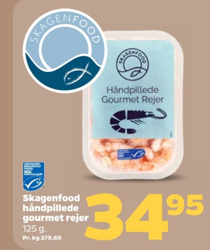 Skagenfood , Rejer