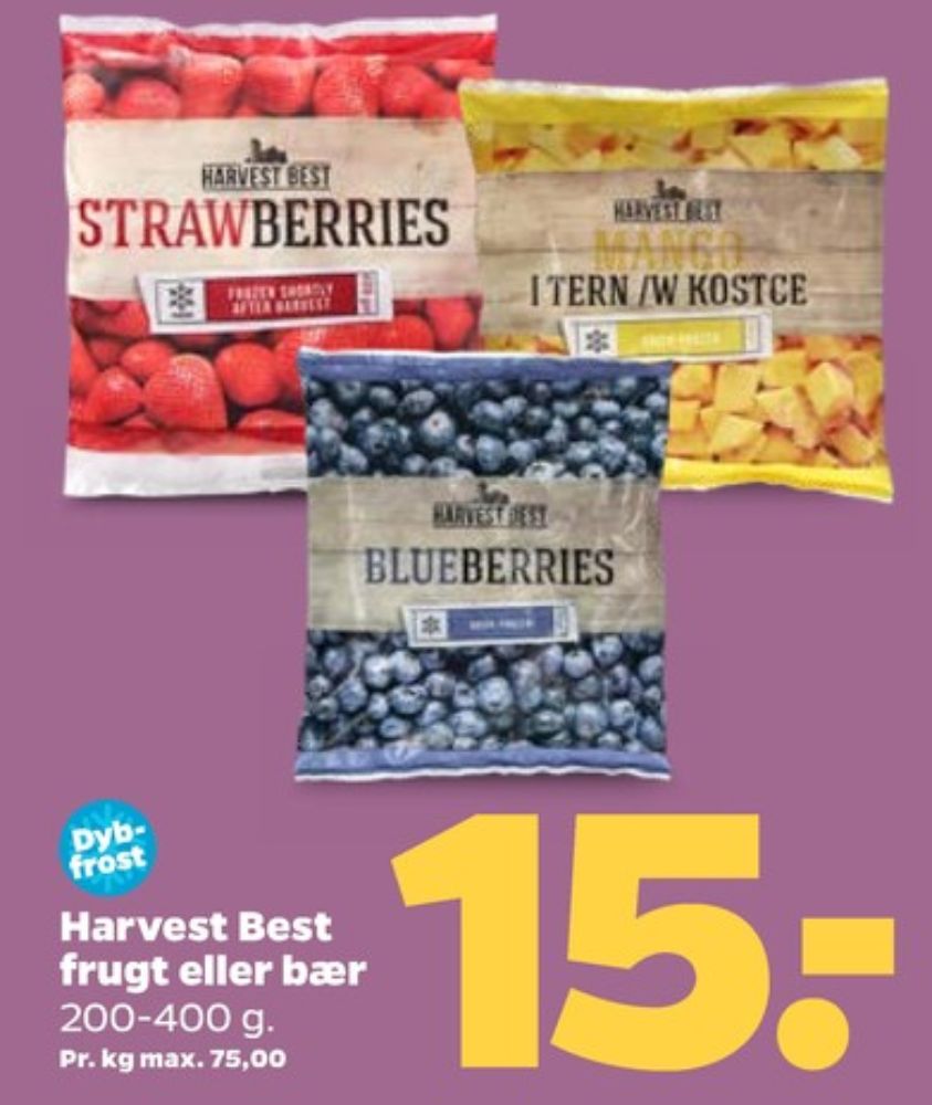 Harvest Best, Blåbær