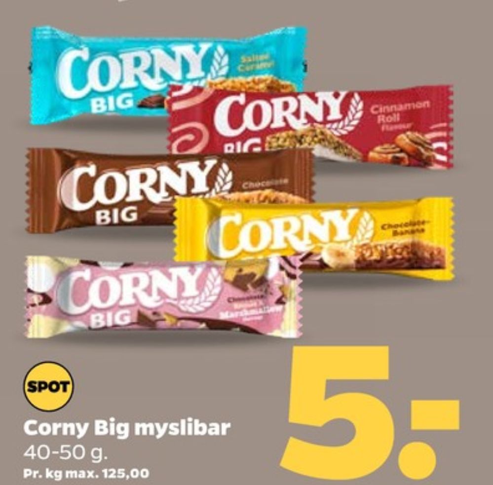 Corny, Salted Caramel Big Müslibar