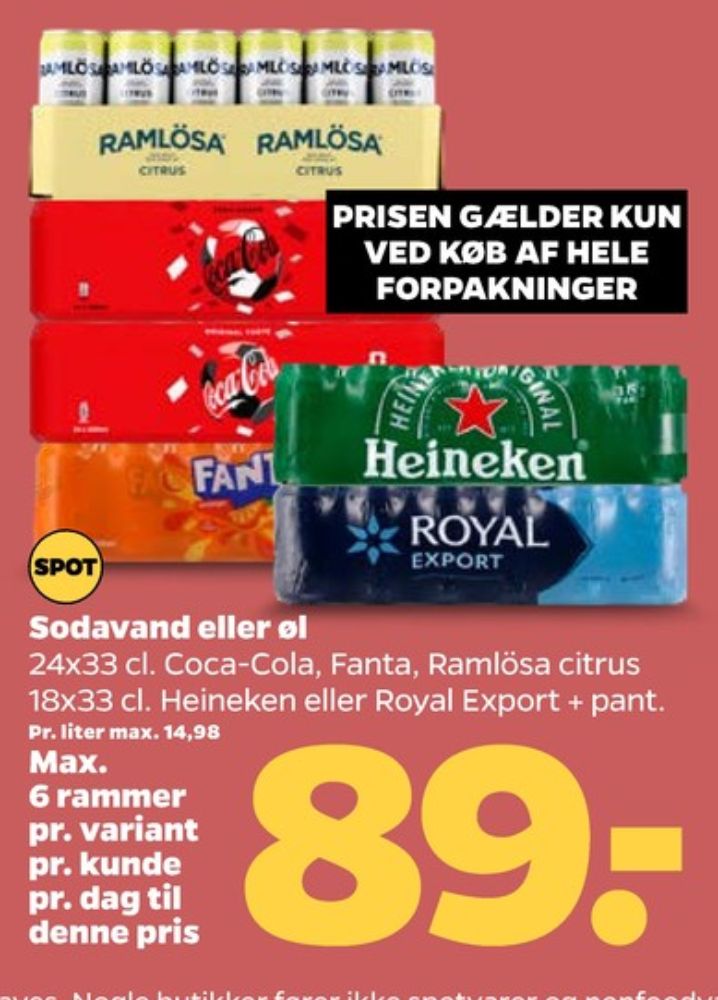 Ramlösa Citrus, Mineralvand med brus 24 pk.