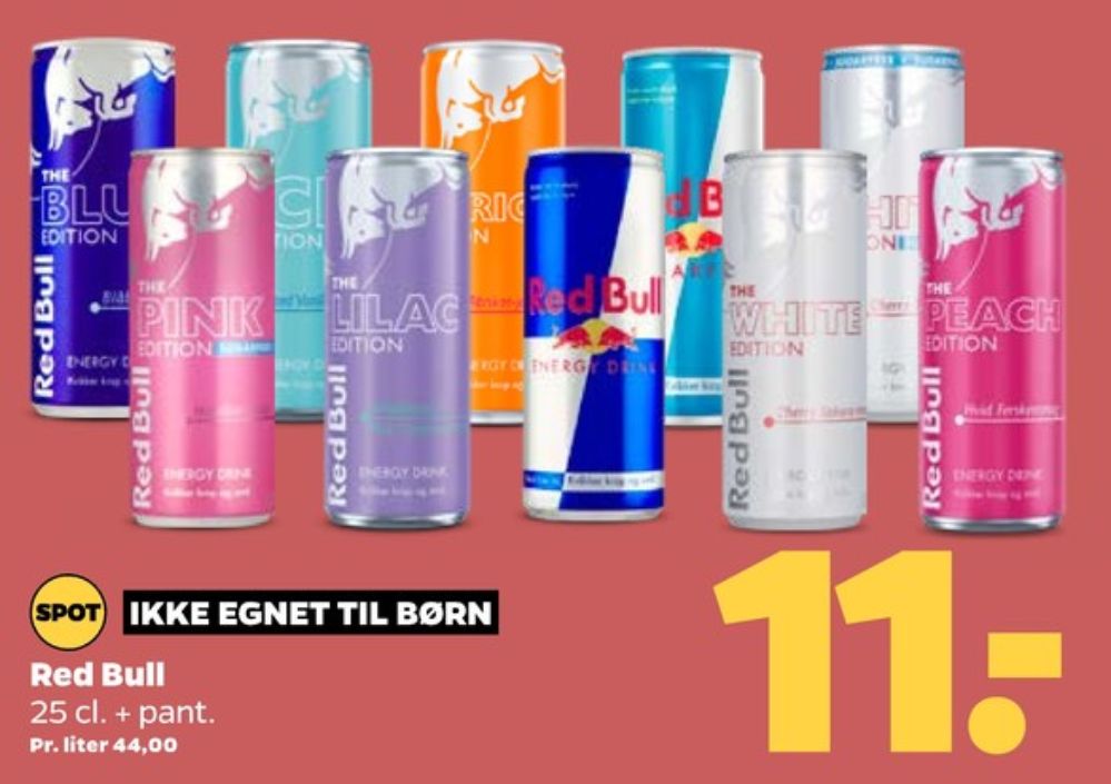 Red Bull The Ice Edition, Energidrik