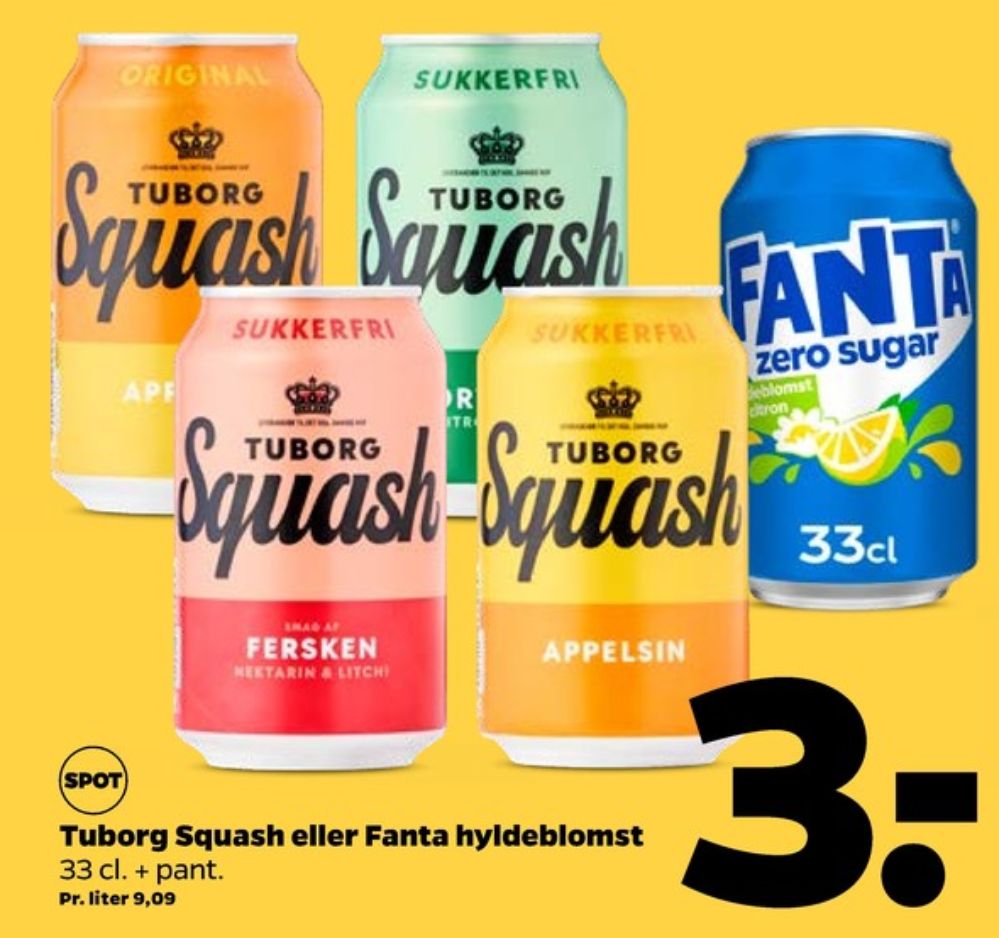 Fanta Elderflower & Lemon Zero, Fanta Hyldeblomst & Citron Zero