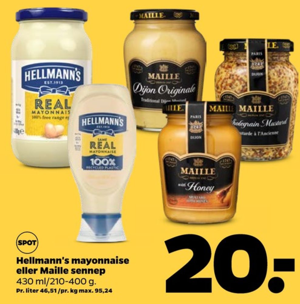 Hellmanns, Real Mayonnaise