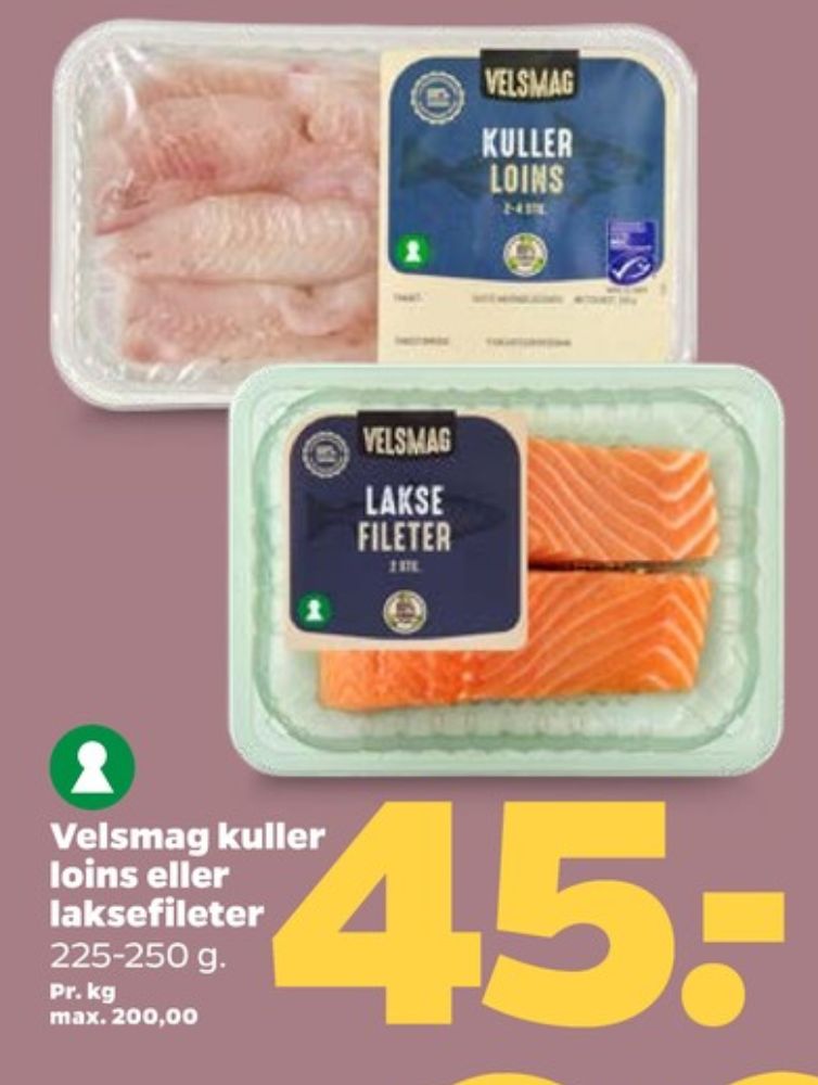 Velsmag, Laksefilet