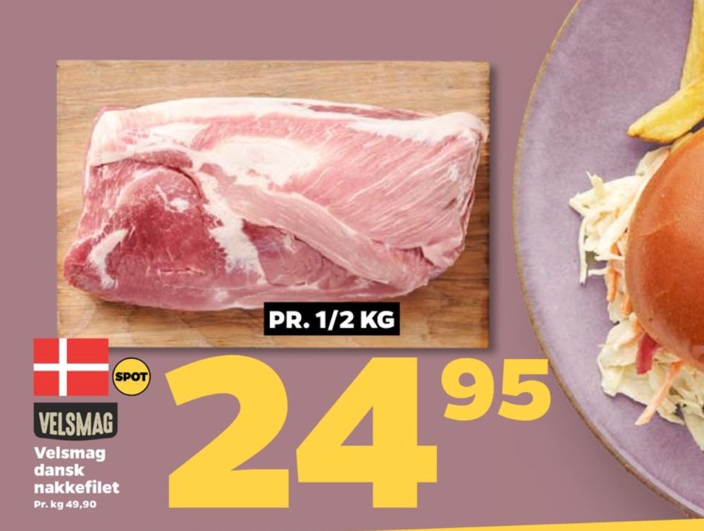 Velsmag, Nakkefilet